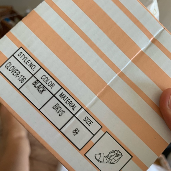 Wrap around black sandals⚡️⚡️ - Picture 3 of 3